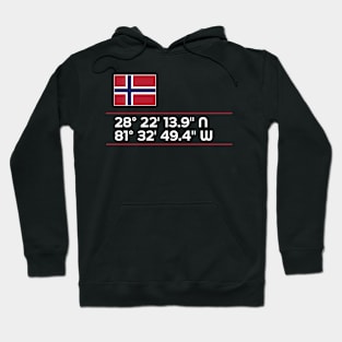 Norway Epcot World Showcase Walt Disney World Coordinates Hoodie